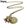Fashion Small Honey Bee Pendant Necklace For Women