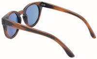 New Round Full Carbonized Bamboo Wood Sun Glasses - sparklingselections