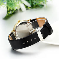 Latest Designing Watches Butterfly Printed Leather Strap Women Fashion New Watch - sparklingselections
