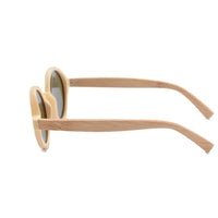 New Wood Bamboo Mirror Coating Sun Glasses For Unisex Polaroid UV400 protection Fashionable Eyewear Glasses - sparklingselections