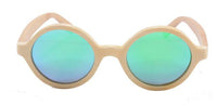 New Wood Bamboo Mirror Coating Sun Glasses for Unisex - sparklingselections