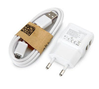 White Two in One Dual USB Outputs Power Adapter With USB