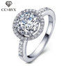 Top Quality Cubic Zirconia Engagement Wedding Rings for women