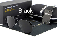 Brand Designer aviator sunglasses polarized for men