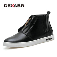 New High Quality Pu Leather Autumn Winter Casual Boots size 7810 - sparklingselections