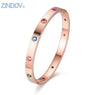 Stainless Steel Women Bangles Bracelet