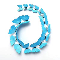 Hot 12pcs/set PVC Butterfly Home Decor Wall Stickers