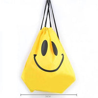 new Smiley printed Drawstring Backpack for Students - sparklingselections