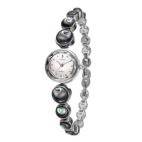 New Women Bracelet Small Dial Abalone Shell Watch - sparklingselections