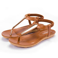 new women Summer flat sandal size 678 - sparklingselections