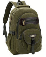 new men's large capacity canvas bag for outdoor - sparklingselections