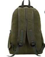 new men's large capacity canvas bag for outdoor - sparklingselections