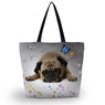 New Dogs Prints Summer Beach Handbag