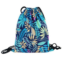 new Top Brand Flower Printed Canvas Traveling Backpack - sparklingselections