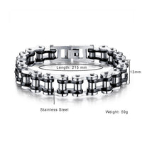 Men Motorcycle Chain Bracelets - sparklingselections