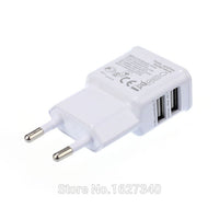 US Charger Adapter dual 2 usb port for smart phone