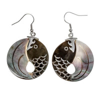 Natural Shell Drop Dangle Earrings - sparklingselections
