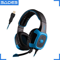 Virtual 7.1 Surround Sound Headset for PC laptop - sparklingselections