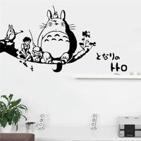 new cartoon totoro home decoration wall stickers for kids room