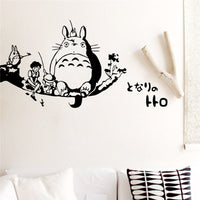 new cartoon totoro home decoration wall stickers for kids room