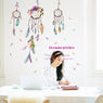 New Arrival Large Size 100*105cm Creative Feather Wall Stickers For Girls Bedroom