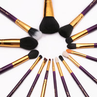 Makeup Brushes Set Powder Foundation Eyeshadow Concealer Eyeliner Lip Brush Tool - sparklingselections