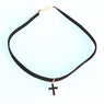 Fashion Punk Gothic Black Cross Pendant Necklace For Women