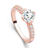 New Stylish Gold Color Shiny Attractive Cubic Zirconia Ring