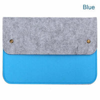 New Wool Felt Sleeve Bag Case Cover For Macbook size 12 - sparklingselections