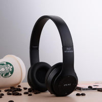 new Foldable Stereo Bluetooth Headphones foe smart phones - sparklingselections