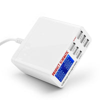 new LCD Digital Display 6 Port USB Charger for Smart Phone Tablet - sparklingselections