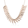 Fishbone Plastic Chain Exaggerated Women Necklace
