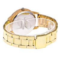 New Gold Stainless Steel Women Watch - sparklingselections