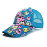 New arrival lovely flower printed Snap back Cap