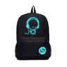 new College kids Luminous Canvas Backpacks