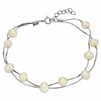 Sterling Silver Bridal Bracelet For Women - sparklingselections