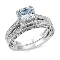 Sterling Silver Wedding Ring For Women - sparklingselections