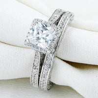 Sterling Silver Wedding Ring For Women - sparklingselections