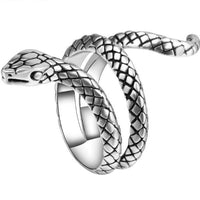 Metals Punk Rock Snake Rings For Women - sparklingselections