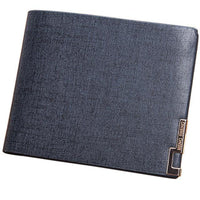 New Men Simple PU Leather Business Wallet - sparklingselections