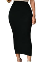 New High Waisted Maxi Long Stretchy Skirt for woman size S,M,L - sparklingselections