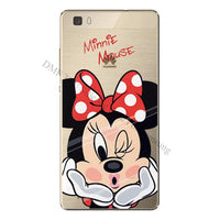 new Cartoon printed Cases For Huawei Ascend P8 Lite - sparklingselections