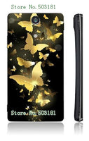 new princess crown butterfly plastic phone cover for sony mobile - sparklingselections