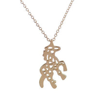 Fashion Unicorn Pendant Necklace for Women - sparklingselections