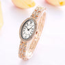 New Bracelets Style Women Stainless Steel Quartz Watch