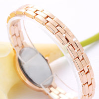 New Bracelets Style Women Stainless Steel Quartz Watch - sparklingselections