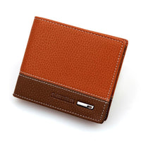 new Men's Leather Card Holder Wallet - sparklingselections