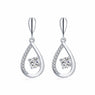 Silver Earrings Ladies jewelery