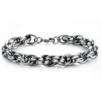 Twisted Chain Bracelets & Bangles for Men - sparklingselections