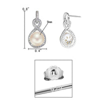 Infinity Bridal Earrings For Women's - sparklingselections